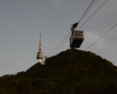 N Seoul Tower cable car